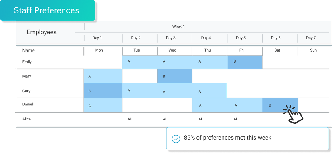 Easily meet your staffing needs