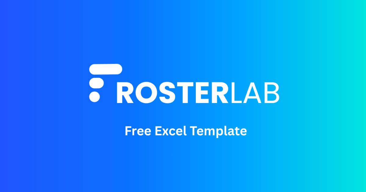Free Excel Roster Template