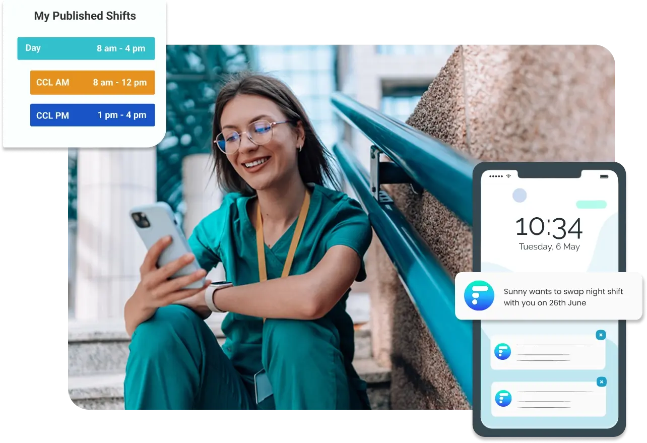Staff Scheduling Mobile App