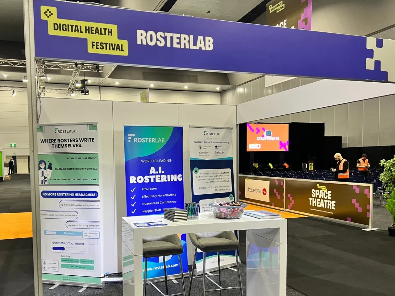 rosterlab dhf booth
