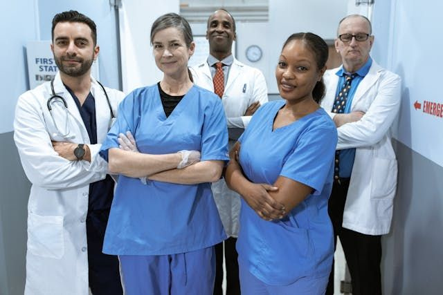healthcare staff - doctors and nurses