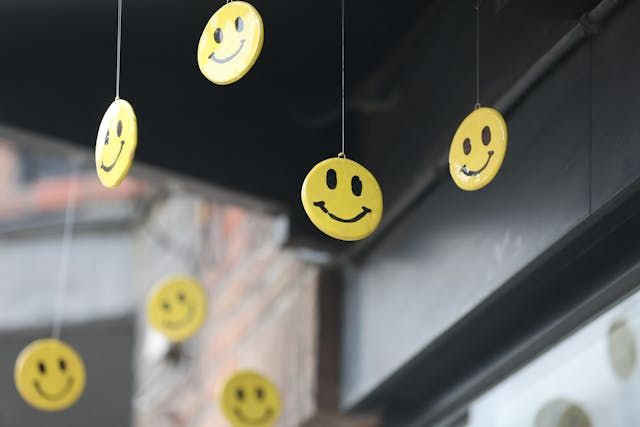 smiley faces