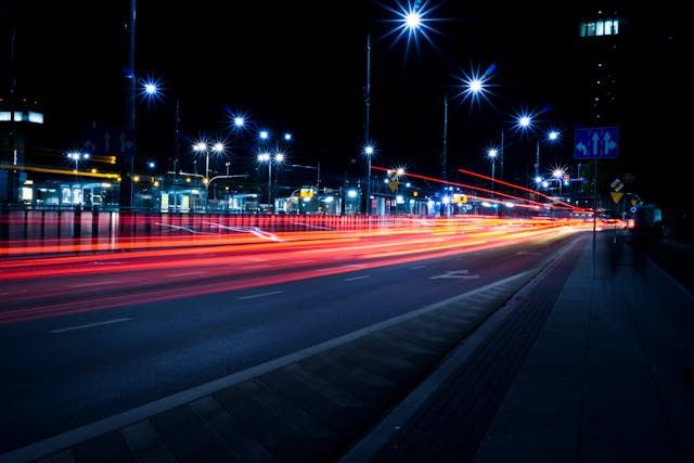night time lights