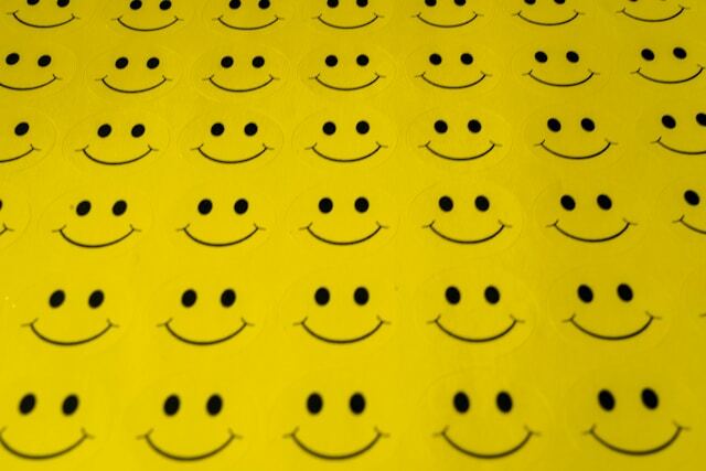 Smiley faces
