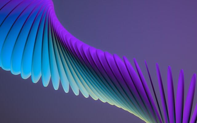 Abstract innovation graphic gradient colours